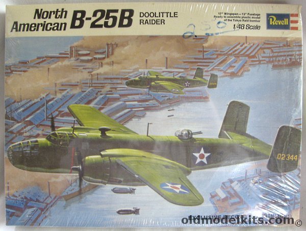 Revell 1/48 North American B-25B Mitchell Doolittle Raider, H285-250 plastic model kit